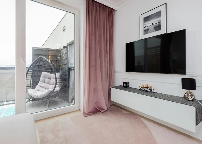 Lägenhet Stylish Two Bedroom Nasypowa By Renters Gdynia